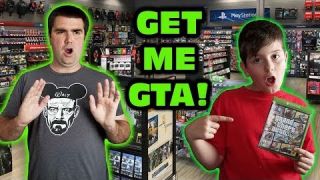 Kids At GameStop Wanted Grand Theft Auto V Skit